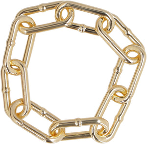 BOTTEGA VENETA Elegant Gold Plated Chain Bracelet for Women