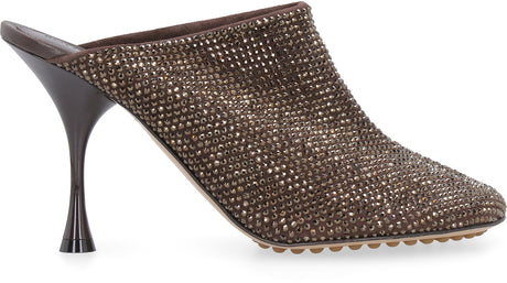 BOTTEGA VENETA Stunning Sparkle Dot Sock Leather Flat for Fashionable Women