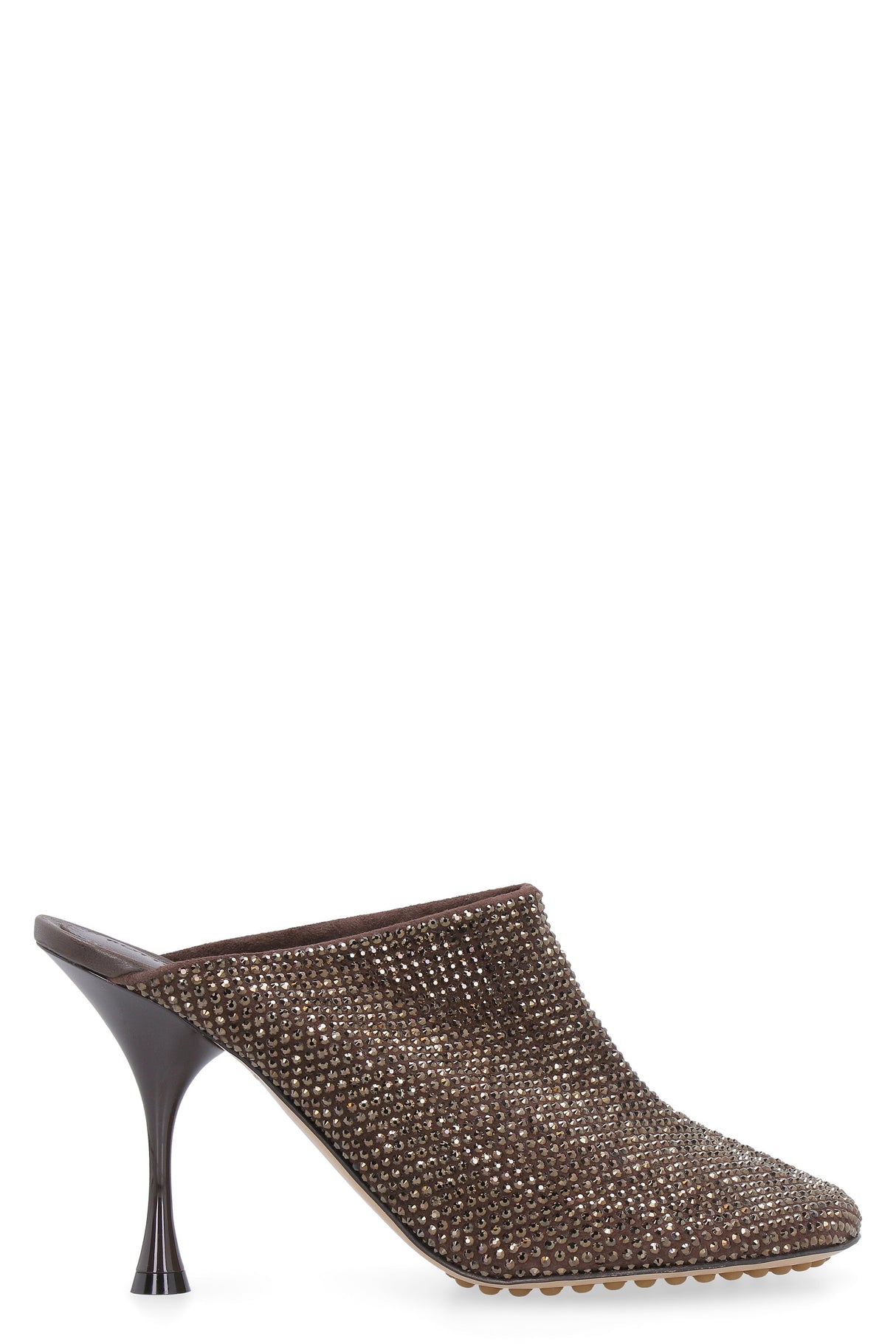 BOTTEGA VENETA Stunning Sparkle Dot Sock Leather Flat for Fashionable Women