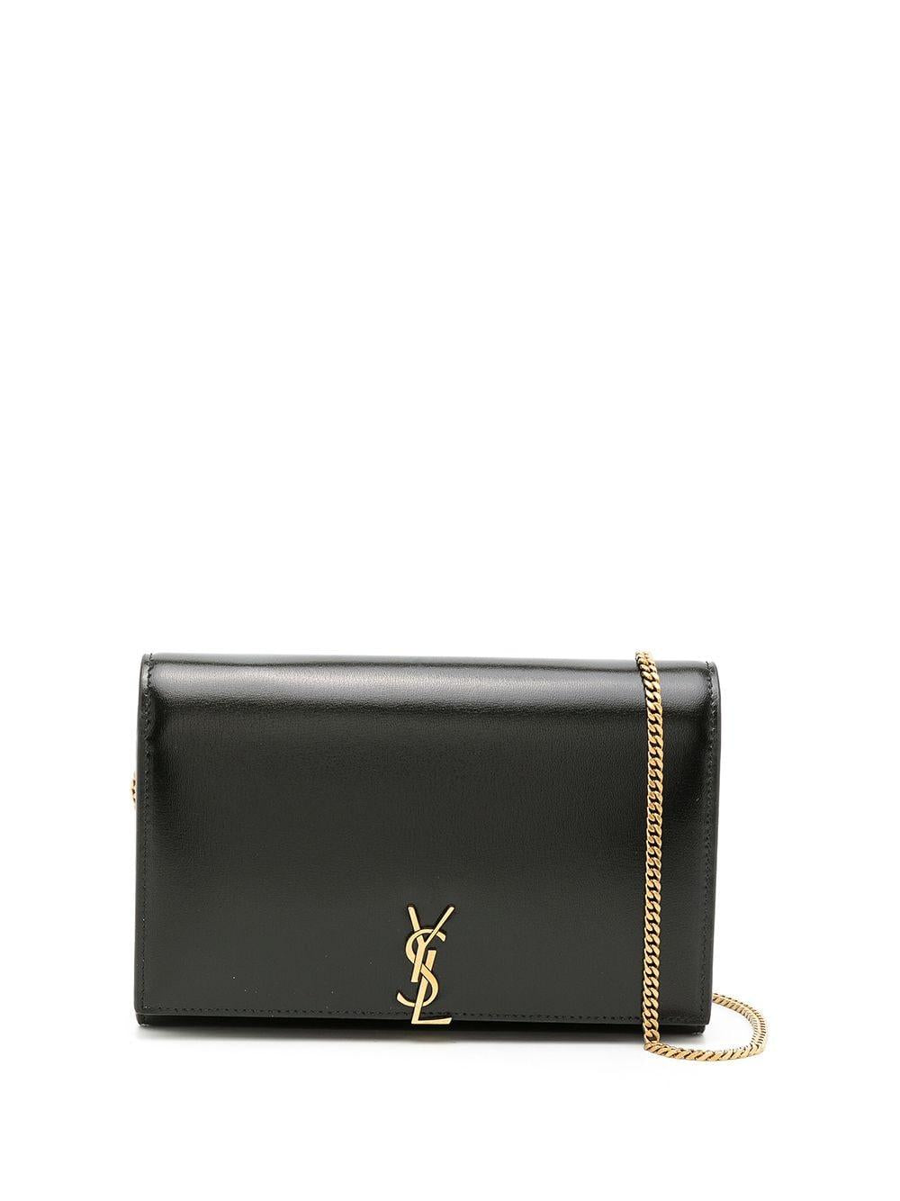 SAINT LAURENT Women's Nero Calf Skin Shoulder and Crossbody Handbag for FW23