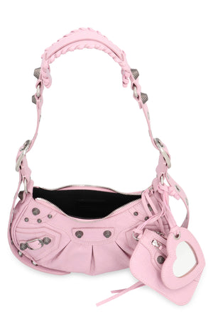 BALENCIAGA Pink Leather Crossbody Handbag for Women - FW23