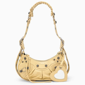 BALENCIAGA LE CAGOLE XS Handbag in Yellow - Spring/Summer 2024 Collection