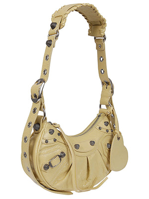 BALENCIAGA 2024 Women's Shoulder Bag in Vibrant Butter Yellow for All-Day Style