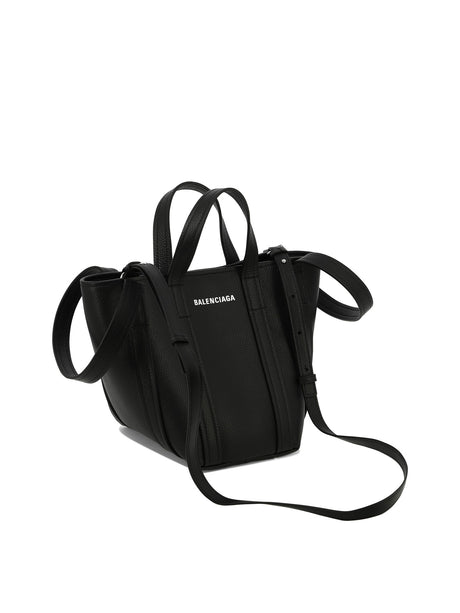 BALENCIAGA Versatile Black Leather Crossbody Bag for Stylish Women