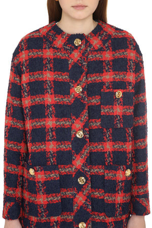 GUCCI Multicolor Tweed Jacket for Women