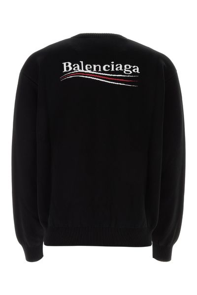 Luxurious Embroidered Sweater for Men - Distinctive Balenciaga Detailing