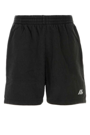 BALENCIAGA Men's Essential Cotton Sweat Shorts