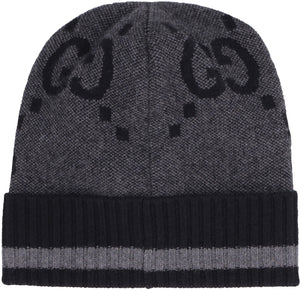 GUCCI Elegant Black Cashmere Hat for Women