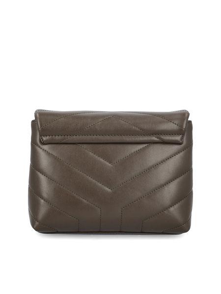 SAINT LAURENT Leather-Coloured Crossbody Handbag for Women | FW22