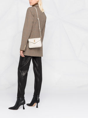 Matelassé Leather Crossbody Handbag for Women - FW22 Collection