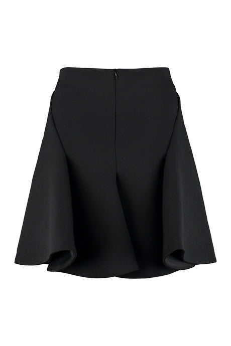 BOTTEGA VENETA Black Wool Mini Skirt for Women from Salon 02 Collection