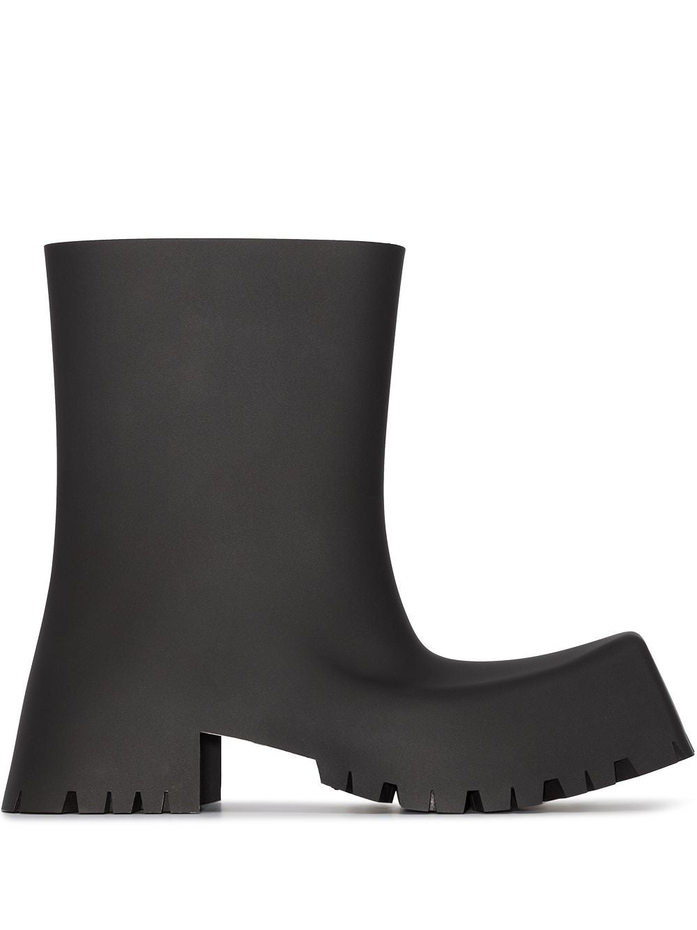 BALENCIAGA Men's Black Boots for the 2024 Season