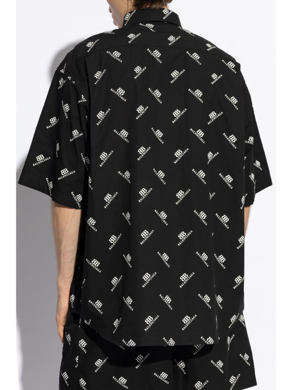 BALENCIAGA Oversized Fit Cotton Shirt - Large