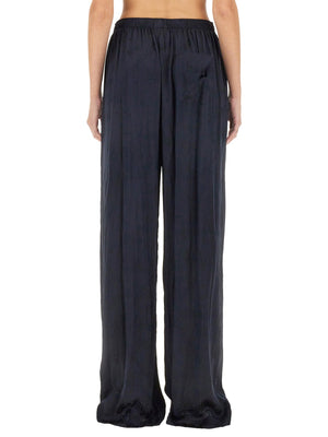 BALENCIAGA Oversized Silk Pyjama Pants - Size 36