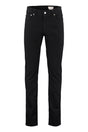 ALEXANDER MCQUEEN Men's Black Slim Fit Jeans in SS23 Collection