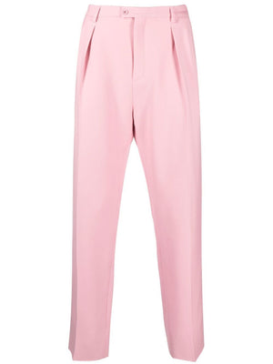 SAINT LAURENT SS22 Rose Petale Wool Pants for Men