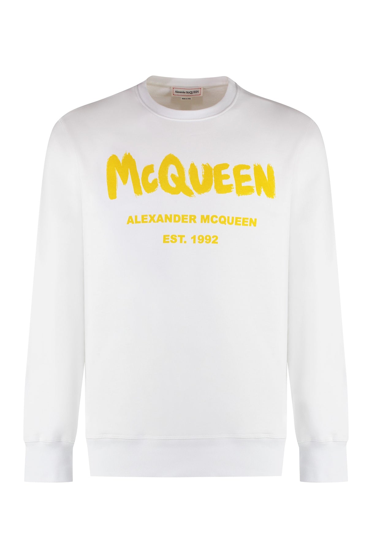 ALEXANDER MCQUEEN Essential Cotton Crew-Neck Sweater