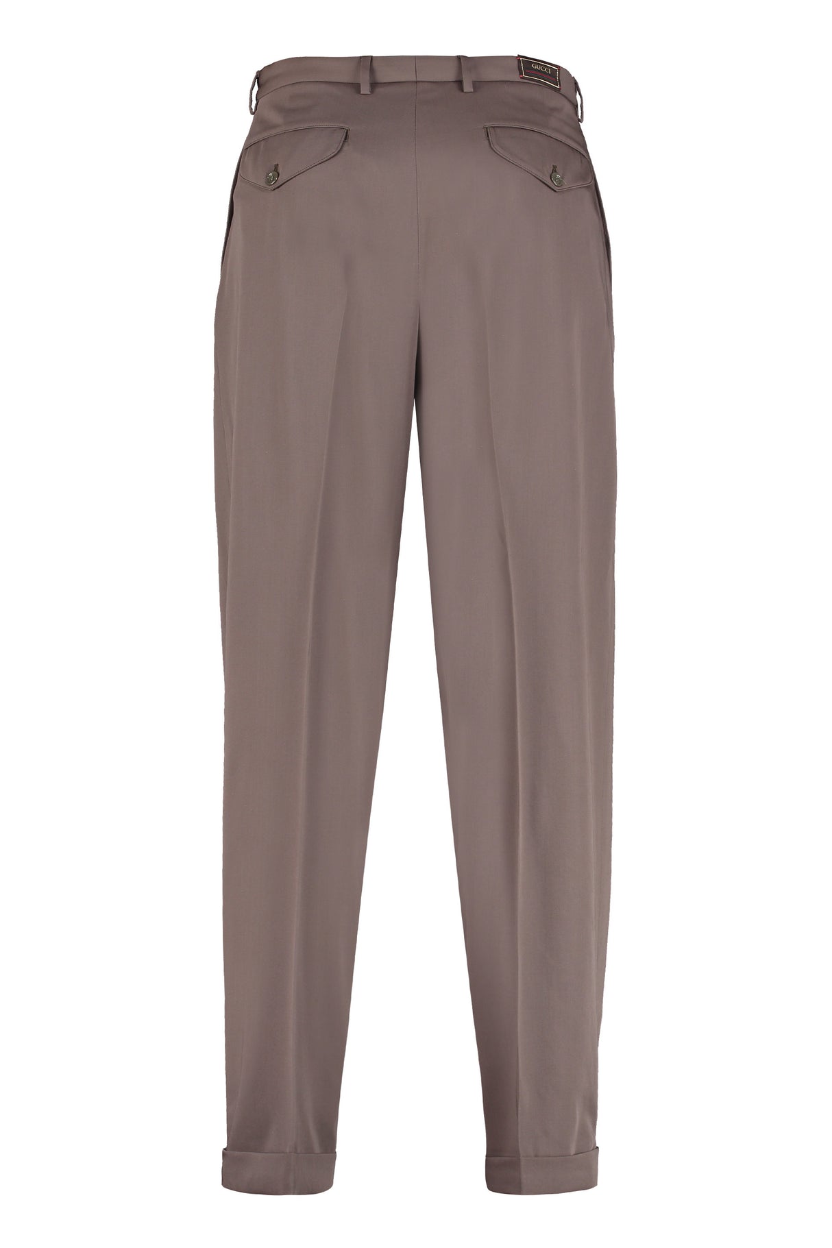 Classic Wool Tailored Trousers for Men