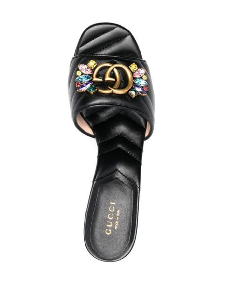 GUCCI 2024 Must-Have: Chic Nero Sandals for Women