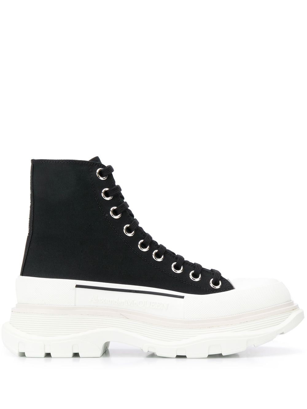 ALEXANDER MCQUEEN Black 23FW High-Top Shoe for Women