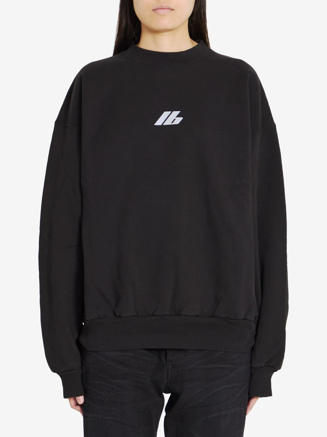 BALENCIAGA Activewear Crewneck Sweatshirt - Regular Fit