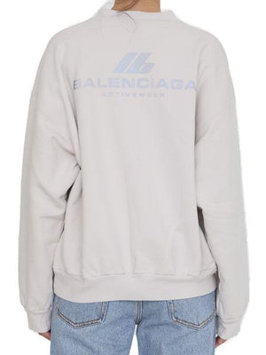 BALENCIAGA Activewear Crewneck Sweatshirt - Regular Fit