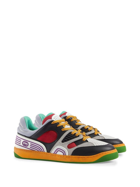 GUCCI Black Plastic Demetra Sneakers for Men - FW22 Collection