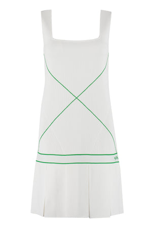 BOTTEGA VENETA White Knit Dress from Salon 03 Collection for Women - SS22