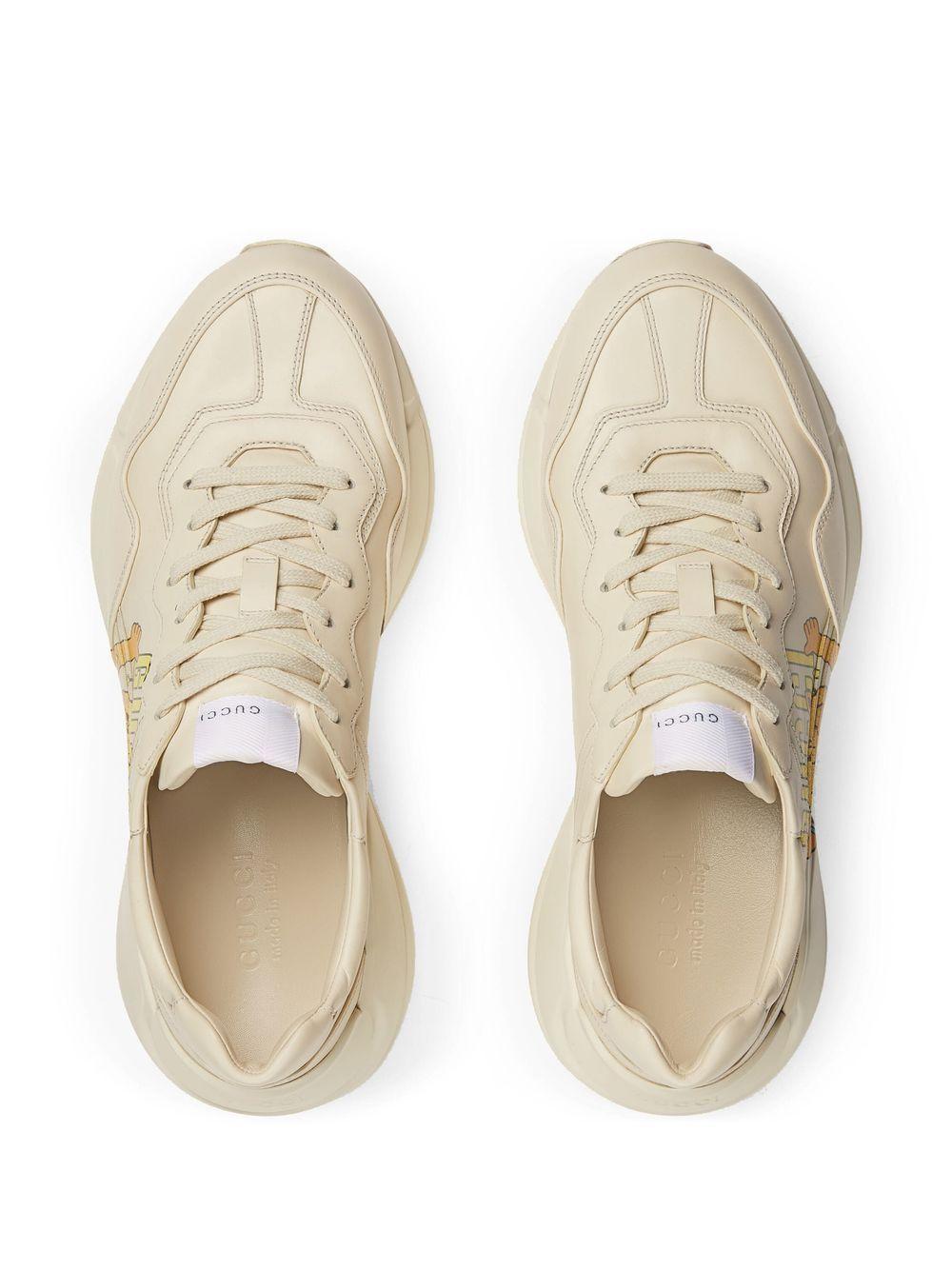 Ivoire Leather Sneakers for Men - FW22 Collection