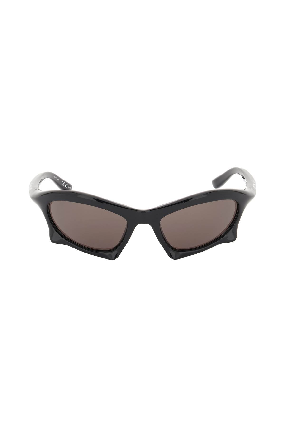 BALENCIAGA Chic Black Rectangle Sunglasses