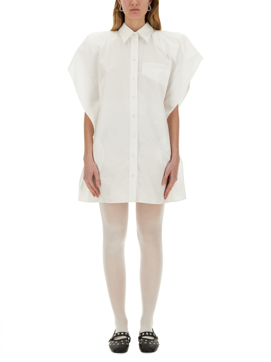 STELLA MCCARTNEY Chic Cotton Poplin Dress - Size 40 IT