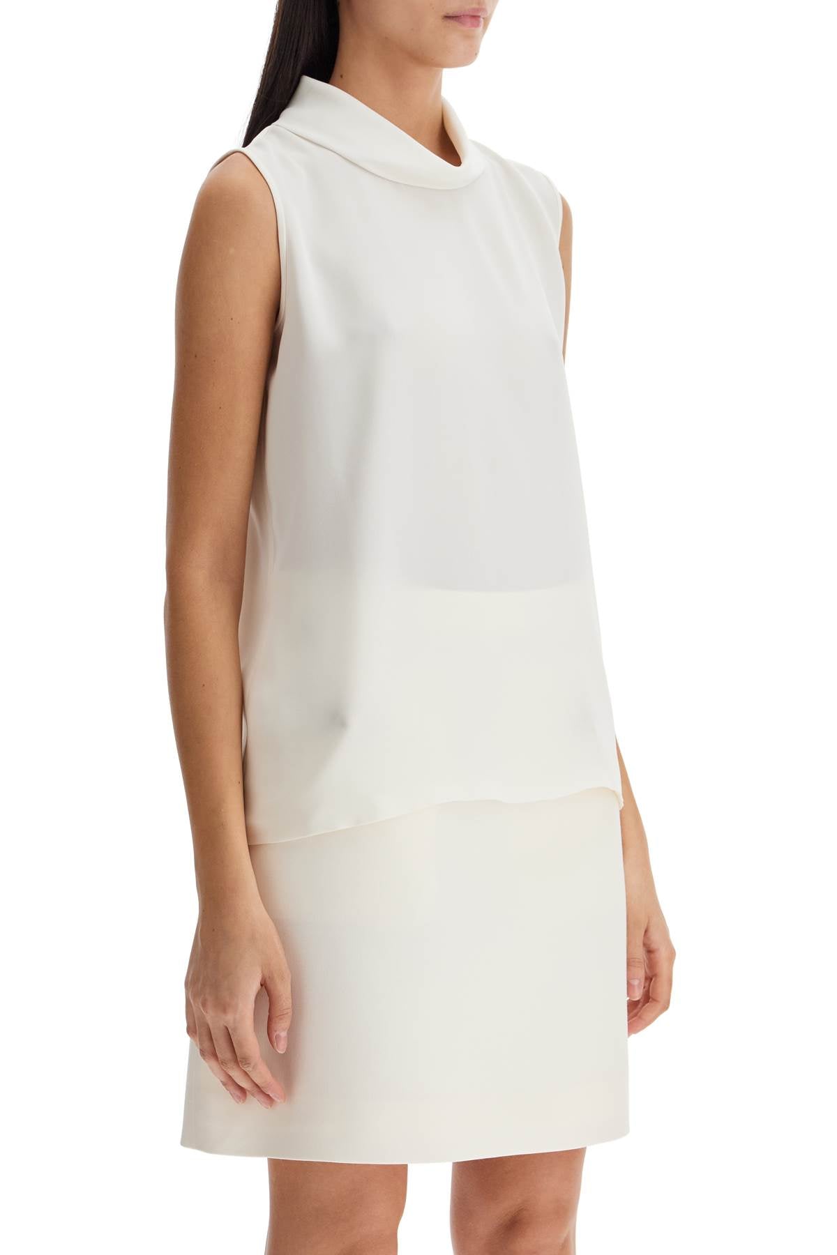 VALENTINO GARAVANI Sleeveless Silk Top for Women - Size IT 40