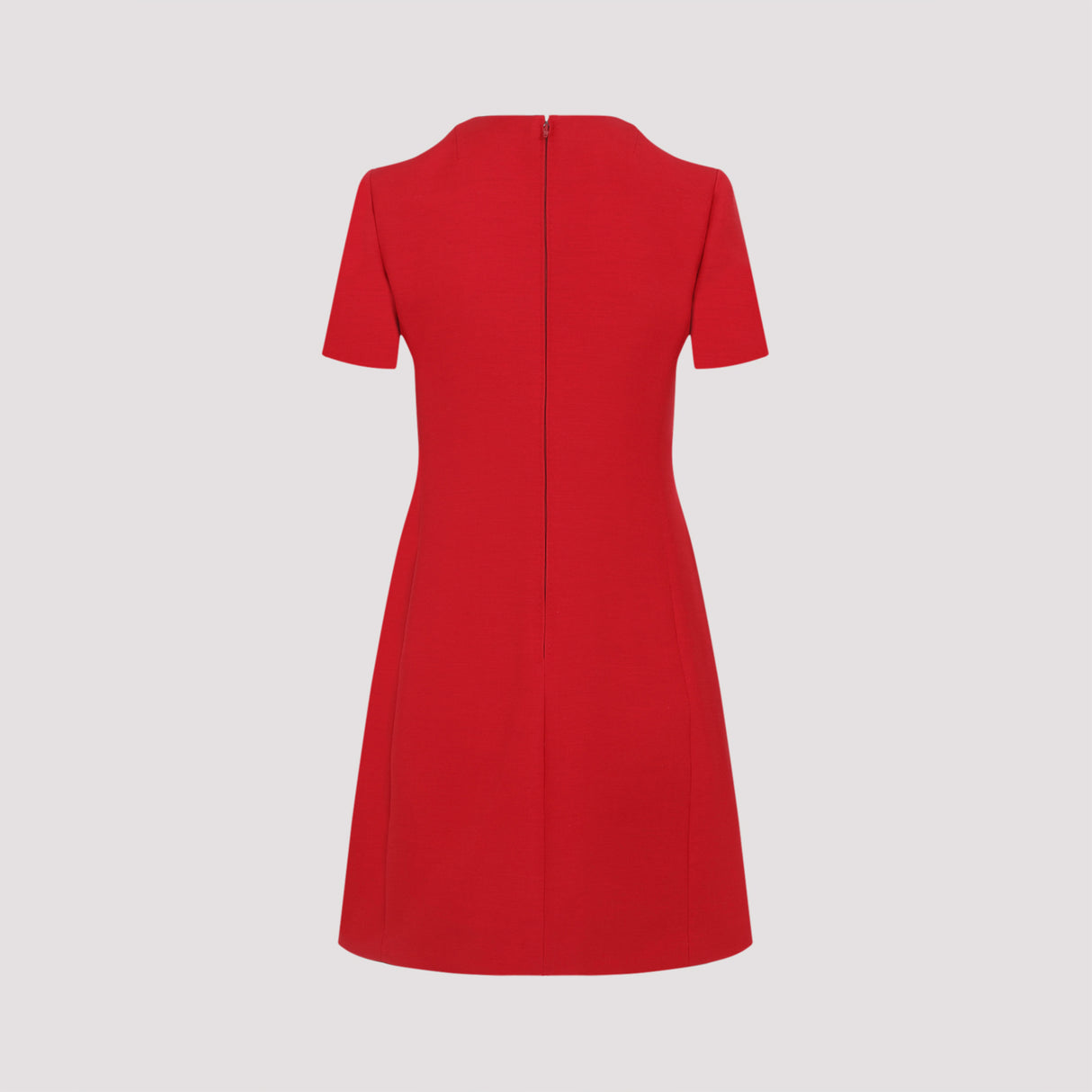 VALENTINO Elegant Virgin Wool Mini Dress for Women