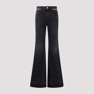 STELLA MCCARTNEY Chic Black Flare Jeans for Women - FW23 Collection