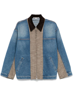 STELLA MCCARTNEY Denim and Tweed Jacket