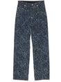 STELLA MCCARTNEY Straight-Leg Denim Bouclé Jeans for Women