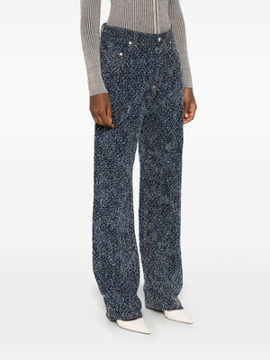 STELLA MCCARTNEY Stylish Bouclé Denim Jeans for Women