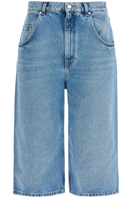 STELLA MCCARTNEY Distressed Mini Cropped Jeans