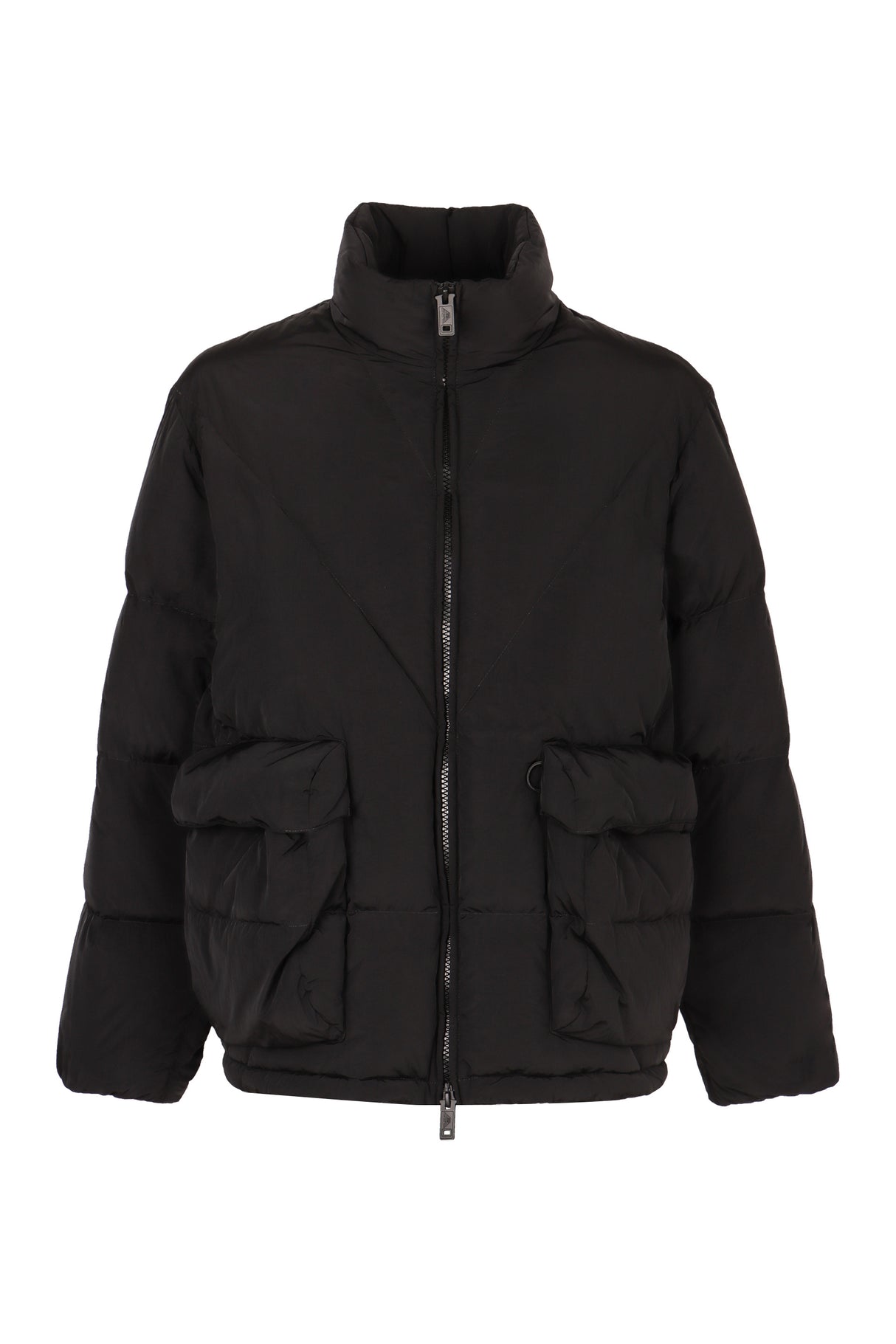 EMPORIO ARMANI BOMBER JACKET IN TECHNICAL FABRIC