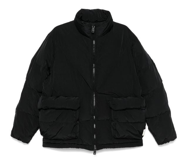 EMPORIO ARMANI Quilted Black Jacket for Men