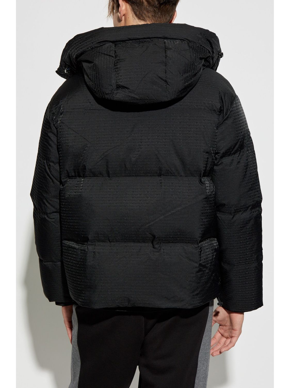 EMPORIO ARMANI Monogram Padded Jacket