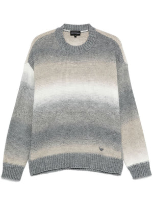 EMPORIO ARMANI Striped Sweater for Men