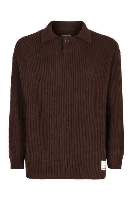 EMPORIO ARMANI Cozy Wool Blend Sweater for Men - FW24 Collection