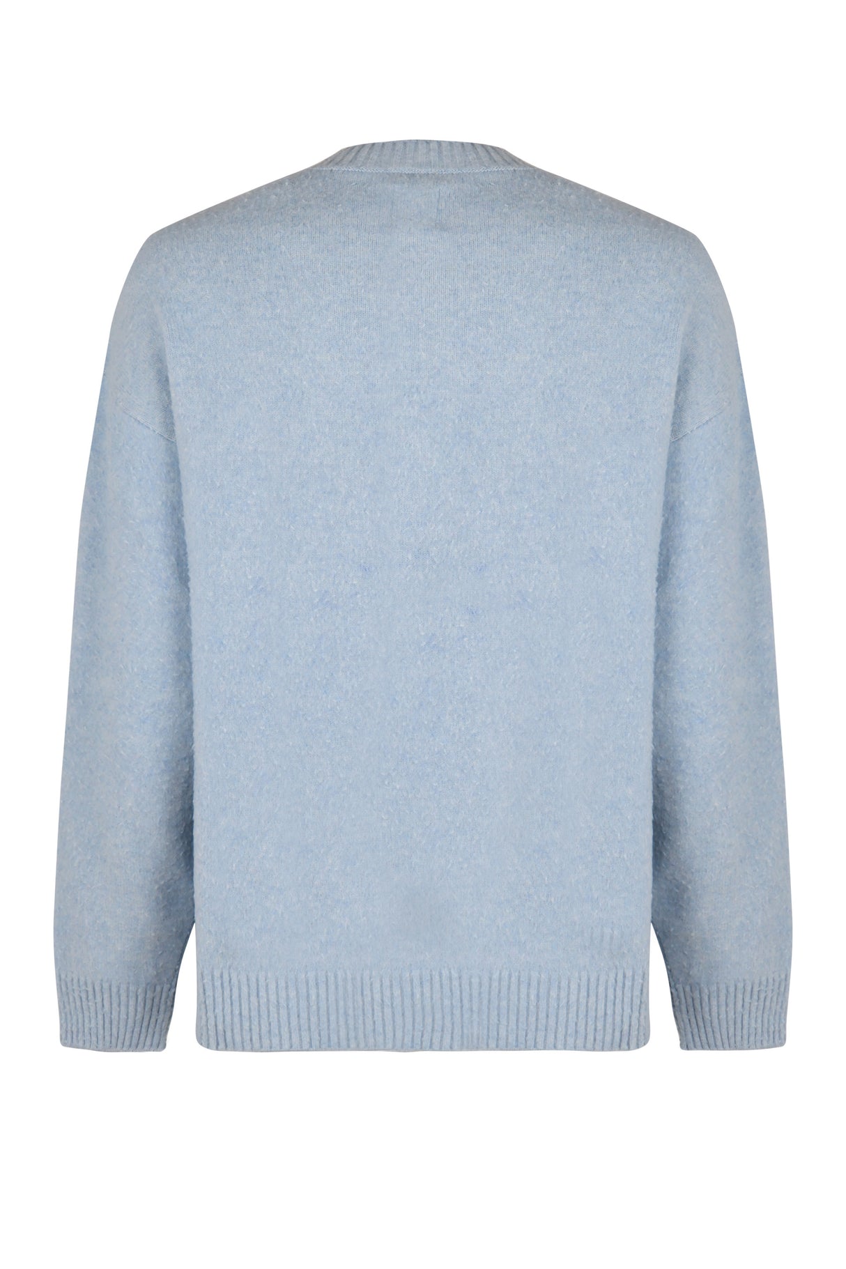 EMPORIO ARMANI Wool-Blend Crew-Neck Sweater