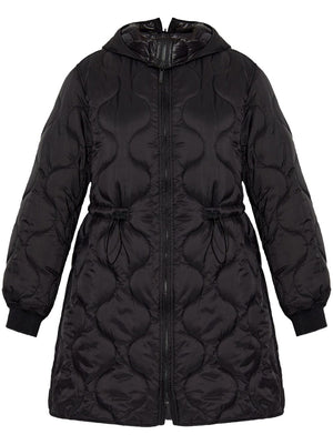 EMPORIO ARMANI Nylon Down Jacket with Reversible Design - Classic Fit for Women