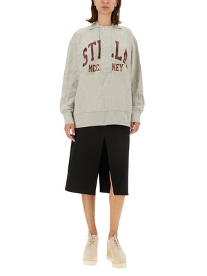 STELLA MCCARTNEY Classic Logo Sweatshirt - Women's Size S