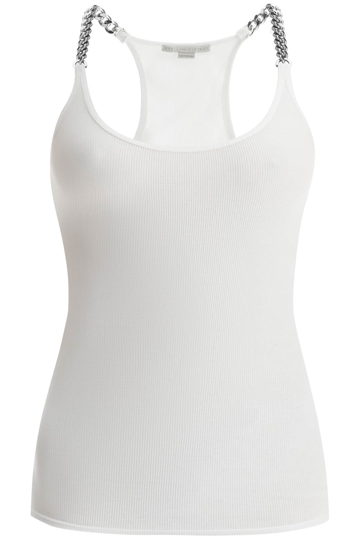 STELLA MCCARTNEY Chic Tank Top with Chain Detailing - Size XS