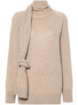 STELLA MCCARTNEY Conscious Fisherman's Knit Cashmere-Wool Blend Sweater