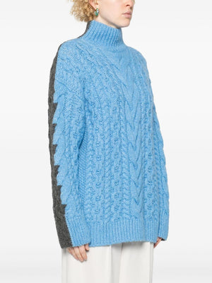 STELLA MCCARTNEY Luxurious Alpaca Blend Turtleneck Sweater