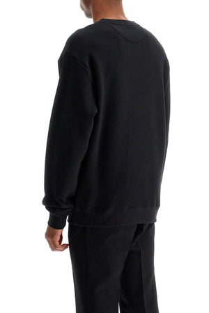 VALENTINO GARAVANI Crewneck Sweatshirt with Logo - Loose Fit